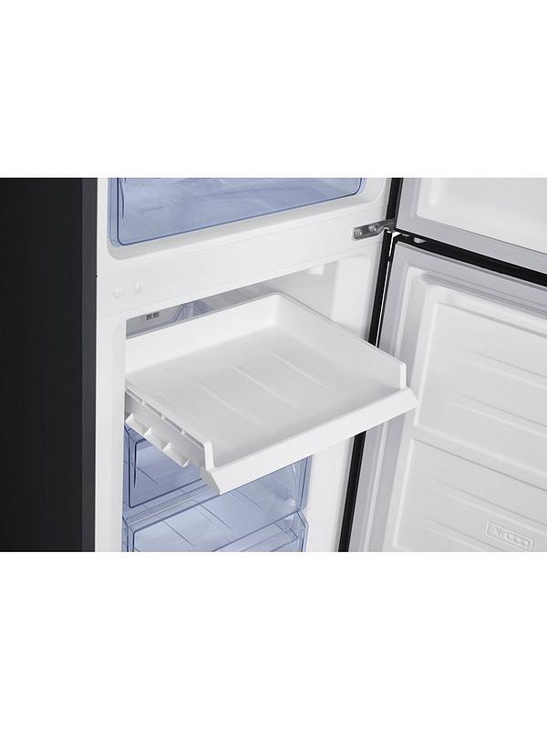 Swan SR156120B 55cm Wide, Total No Frost, 50/50 split Fridge Freezer - Black - Image 4